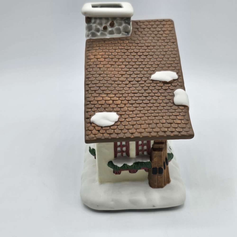 Party Lite Olde World Village Edelweiss House Tealight Candle Holder P0308 - Picture 7 of 12